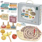 Polar B PolarB Grow-with-Me Activity-Set Little Thinkers 24-36 Monate, Babyspielzeug