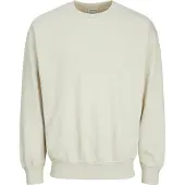 Jack & Jones Sweatshirt Charge 12257853 Beige Loose Fit