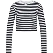 JJXX Jxfeline Str Ls Stripe Rib Tee Jrs Noos