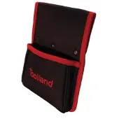 Toolland Zangen-Gürteltasche, strapazierfähig, Nylon, Schwarz/Rot