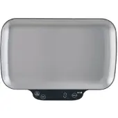 Eva professionelle Küchenwaage Edelstahl 18/10 + led 15kg 1g