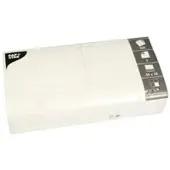 Papstar 250 Servietten, 2-lagig 33 x 33 cm 1/8-Falz natur ungebleicht