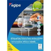 Agipa Universal-Etiketten, 210 x 297 mm, weiá, rechteckig