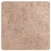 vidaXL Teppichläufer MARSA Sand 100 x 100 cm Polyester und PVC
