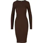 Urban Classics Tb1340 Langärmliges Kurzes Kleid