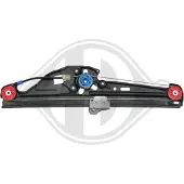 Diederichs 1224122 Elektrischer Fensterheber Hinten Rechts für BMW 5 Limousine (E60) 5 Touring (E61)