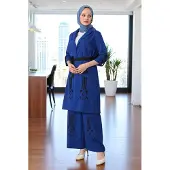 Turkishsouq Bestickt Detailed Anzug Indigo
