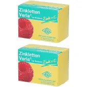 Zinkletten Verla Himbeere x2 2x200 St Lutschtabletten