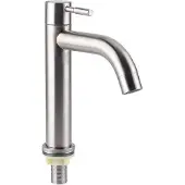 OEM Einfache Kaltwasserhahn für Waschbecken aus Chrom