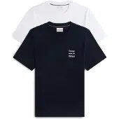 Tommy Hilfiger Mw0mw45091 Regular Fit Kurzarm-t-shirt 2 Einheiten