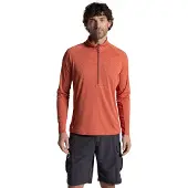 Craghoppers - Pullover für Herren, mit halbem Reißverschluss, Nosilife CG2545 (L) (Sahara)