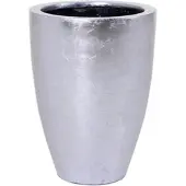 VIVANNO Bodenvase Opala 40 cm x 40 cm x 55 cm Blattsilber