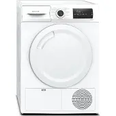 NEFF Constructa CWK3R208, Freistehend, Frontlader, Wärmepumpe, Weiß, Tasten, Drehregler, Rechts