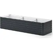 OK-Living Hochbeet Anthrazit 270 x 90 cm, Model 42046