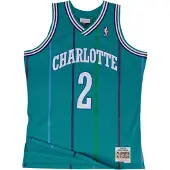 Mitchell & ness Swingman Mesh Jersey Charlotte Hornets 92-93 Larry Johnson X