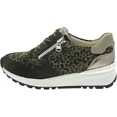 Waldlaufer CAPRI CHICAGO ORDER Damenschuhe Halbschuhe sportlicher Schnürer Grün Freizeit, Schuhgröße:EUR 41.5 | UK 7.5