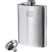 VacuVin Flachmann Vacu Vin Hip Flask & Funnel 240 ml