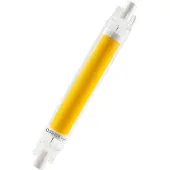 Osram LED Slim Line schlanke multicolor LED-Lampe mit R7s-Retrofit-Sockel, 8 W / 806 lm, klar, kaltweißes Licht mit 4000 K, nicht-dimmbar, IP20, bleifreies Glas, 16 mm Durchmesser.