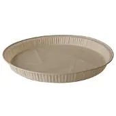 Papstar Backform "pure", rund, 835 ml, braun aus Pergamentpapier mit Silikonschicht, gefriergeeignet
