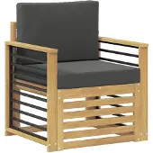 vidaXL Outdoor-Sofagarnitur Polyester Weiß