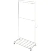 Yamazaki Ablageregal mit Rollen Tower White