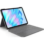 Logitech Combo Touch Apple iPad Air 11 Zoll (2025/2024) Tastaturhülle QWERTZ Grau