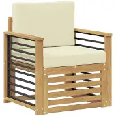 vidaXL Outdoor-Sofagarnitur Polyester Weiß