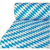 Papstar Papiertischtuchit Damastprägung "Bayrisch Blau"