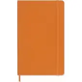 Moleskine Vegea Capri Notizbuch, Large/A5, liniert, weicher Einband, orange