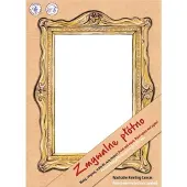 Strigo Weisse Leinwand ohne Muster Lustige Matte STRIGO