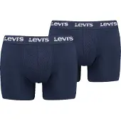 Levi's Levis Boxer "LEVIS MEN REPEAT LOGO BOXER BRIEF" 2er Pack, ohne Eingriff, Logobund, elastisch