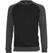 Urban Classics Rundhalspullover "Herren 2-tone Raglan Crewneck" 1 Stk.