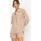 LASCANA Shorty Set, 2 tlg. mit Streifendruck