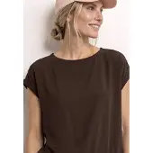 Street One Shirtbluse Sommerbluse mit Tapedetail an den Schultern