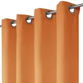 Bestlivings Dekoschal Ellen Ösen ca. 140x225 cm braun - hellbraun