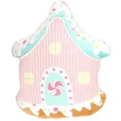 Timstor Gingerbread House Kissen rosa 40cm