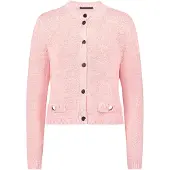 Betty Barclay Strick-Cardigan mit aufgesetzten Taschen in Pink Dolphin | Gr.: 46