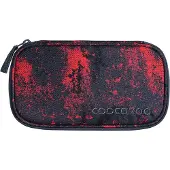 Coocazoo Schlampermäppchen Pencil Case Broken Black dunkelgrau