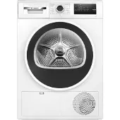 Bosch Serie 4 WTR83200ES, Freistehend, Frontlader, Wärmepumpe, Weiß, Drehregler, Berührung, Rechts