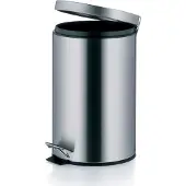 kela Treteimer Silent Close Mala Edelstahl silber matt 39cmh 25cmØ 12L, 10927