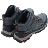 Regatta - Herren Wanderstiefel "Holcombe III" RG11300 (47 EU) (Dunkler Sturm/Ziegelstein)