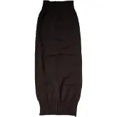 Dolce&Gabbana Brauner Cashmere Strick-Nackenwärmer Foulard-Schal