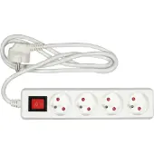 VOREL Home Verlängerungskabel-Schalter.u.4G*1.5M.