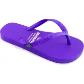 Brasileras Zehensandalen Herren Damen rutschfester Sohle bequem schuhe strand/schwimmbad/stadt lila 33/34 EU - UBCLANL