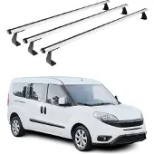 Omac 2524920-3 Dachreling Dachträger Aluminium für FIAT Doblo Cargo (223) Doblo Kombi (119, 223) Doblo Kombi (263)
