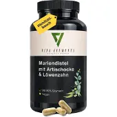 IK-Handelsgruppe Vita Elements Mariendistel 120 Kapseln Silymarin Löwenzahn Milk Thistle Nahrungsergänzungsmittel