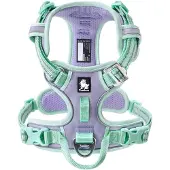 TrueLove Front Line Premium Hundegeschirr Easy Walk Lila-Mint M