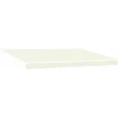 vidaXL Elektrische ausziehbare Markise Creme 4 x 3 m
