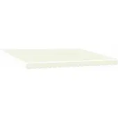 vidaXL Manuelle Gelenkarmmarkise mit LEDs Creme und Anthrazit 5 x 3 m