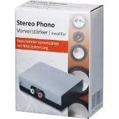 MaxTrack Stereo-Phono-Verstärker rauscharmer Vorverstärker mit Riaa-Entzerrung .
